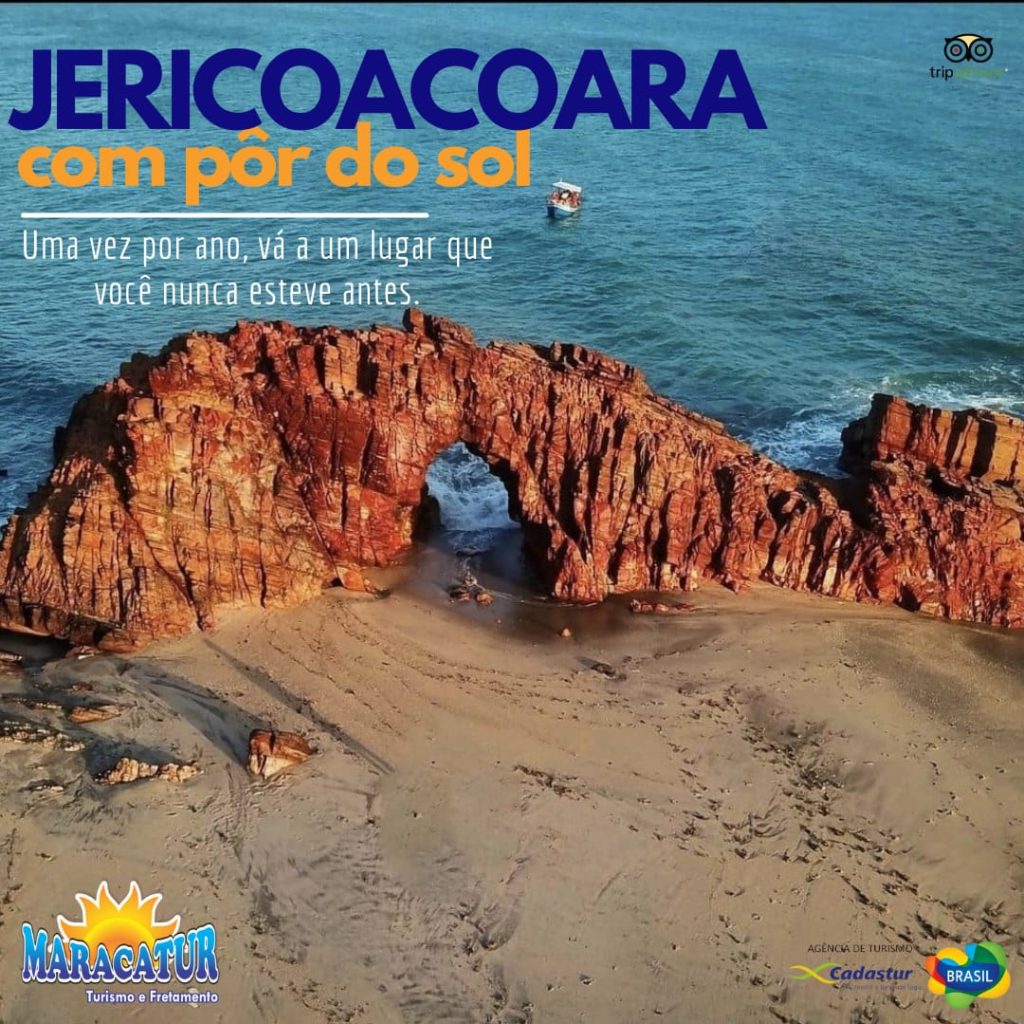 Praia de Jericoacoara – 1 dia com pôr do sol